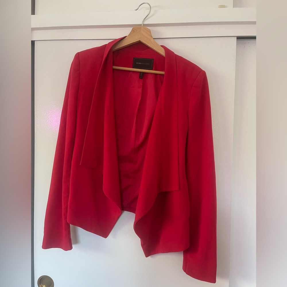 BCBG Red Blazer
